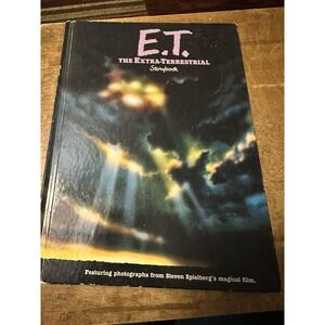 E.T. The Extra-Terrestrial Storybook 1982 Hardcover 1st William Kotzwinkle MOVIE